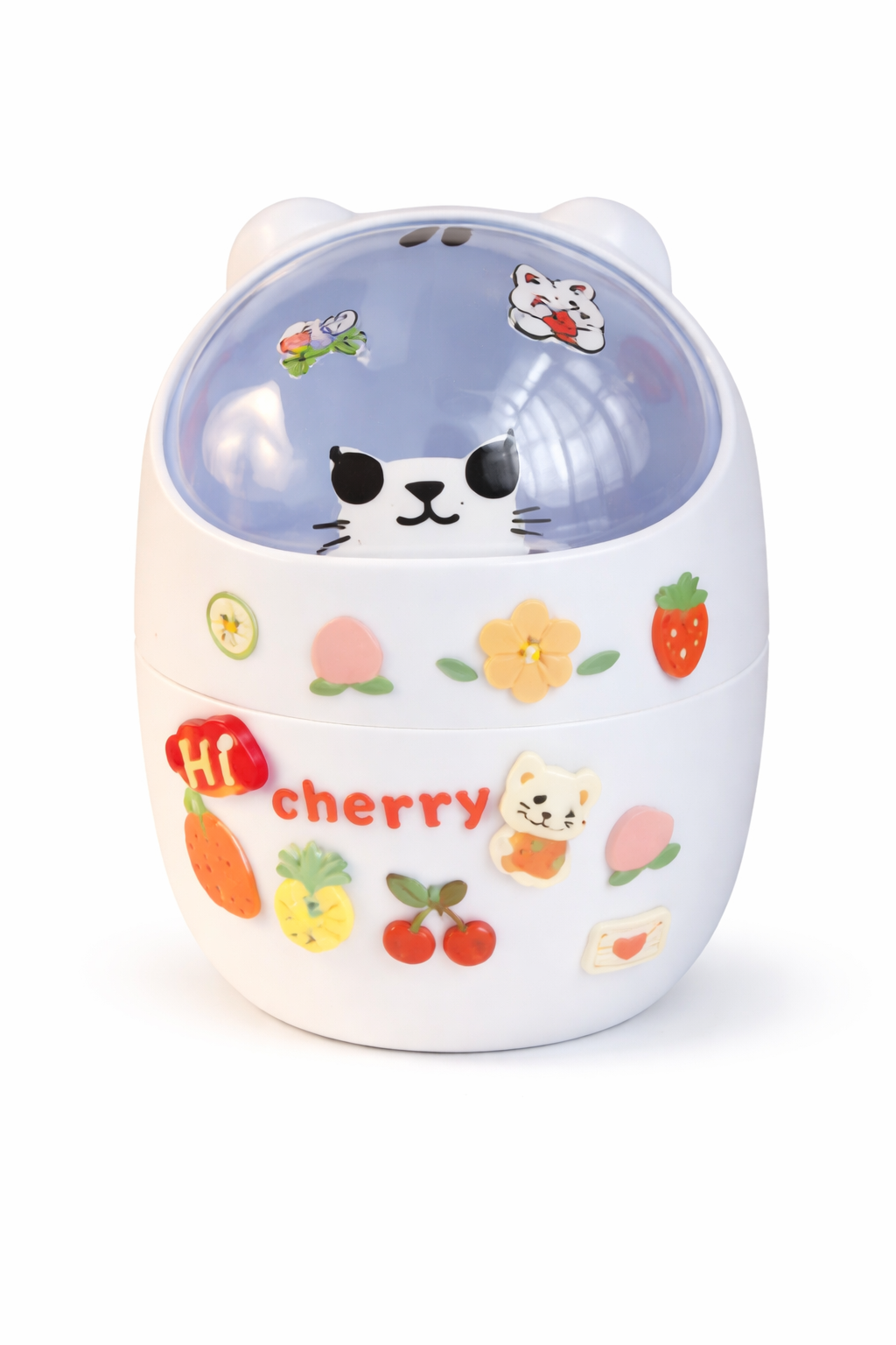 Mini Bear Desktop Trash Bins