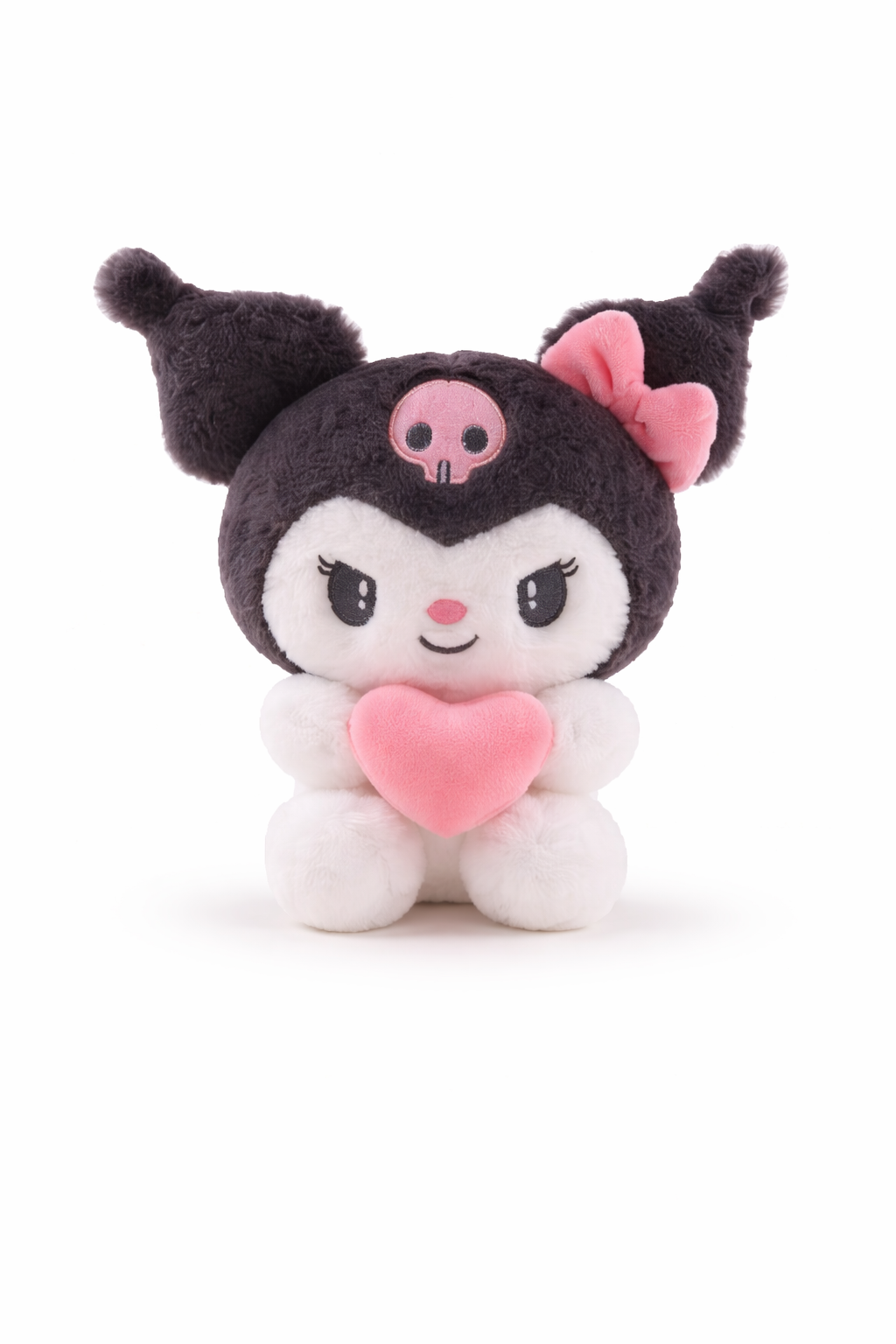 Kuromi Heart Plush – Cute Kawaii Soft Stuffed Toy