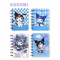 Kuromi Mini Spiral Notebook 4-Pack