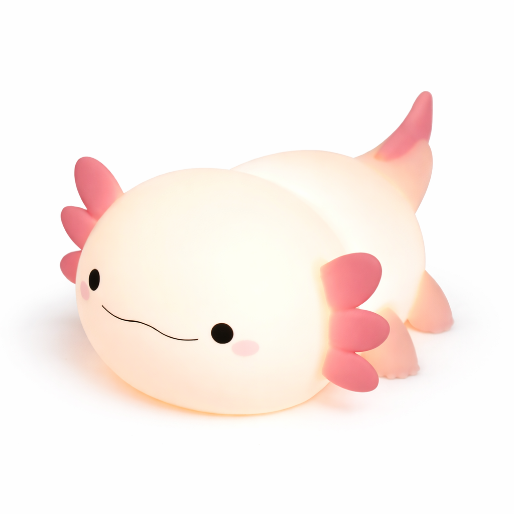 Cute Axolotl Lamp