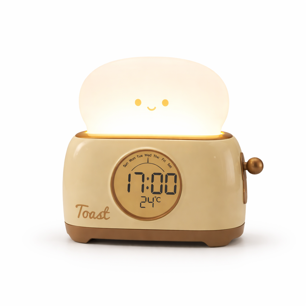 Alarm Clock Toast Light