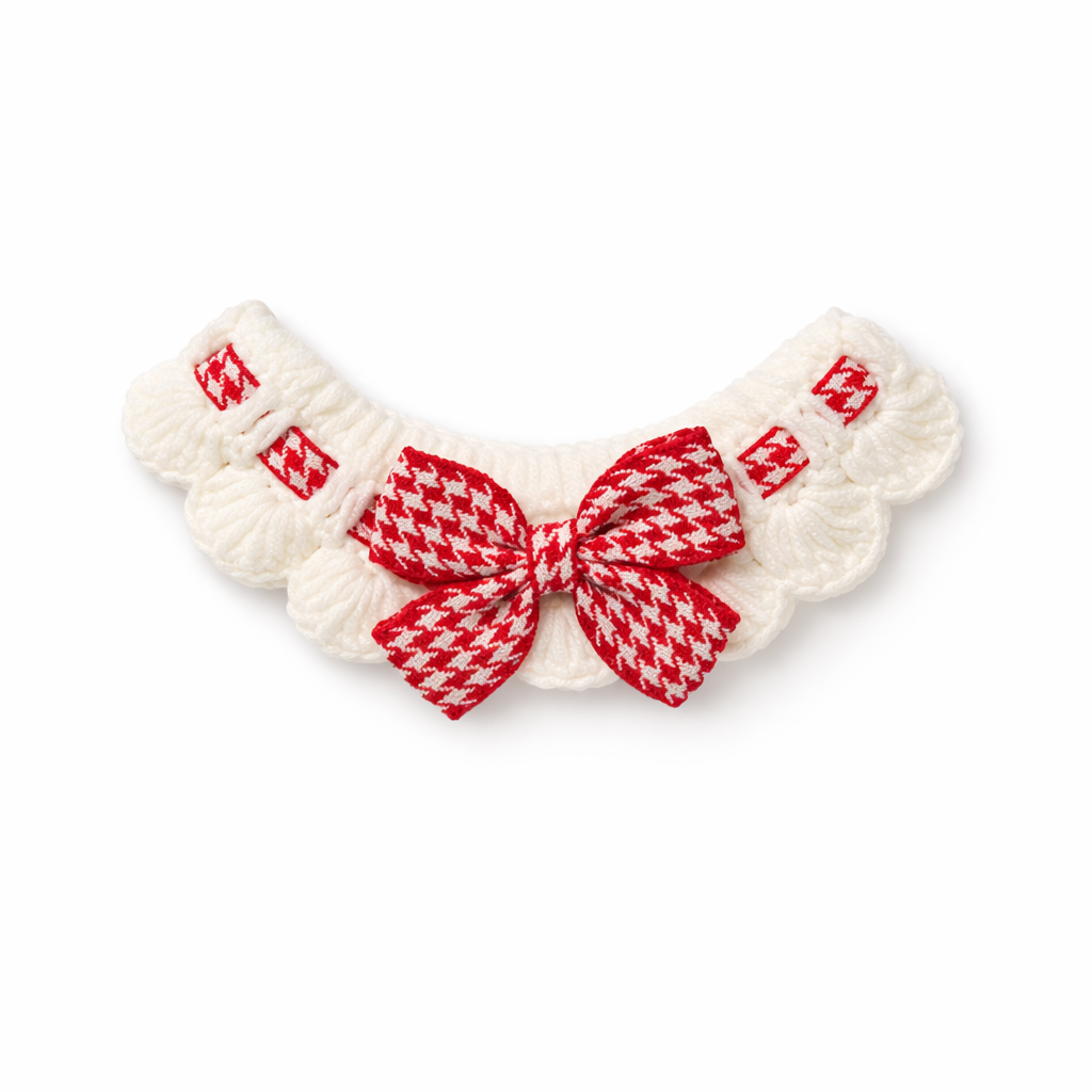 Knitted Cat Collar