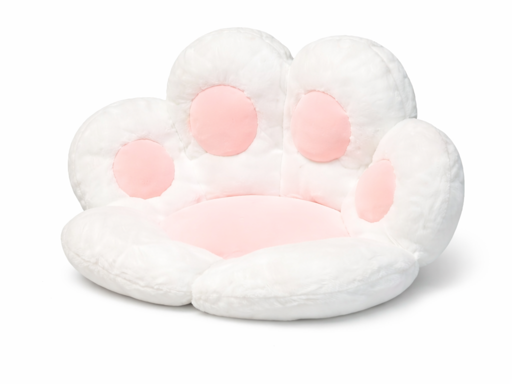 Kawaii Cat Paw Plush Floor Cushion/Chair Sofa