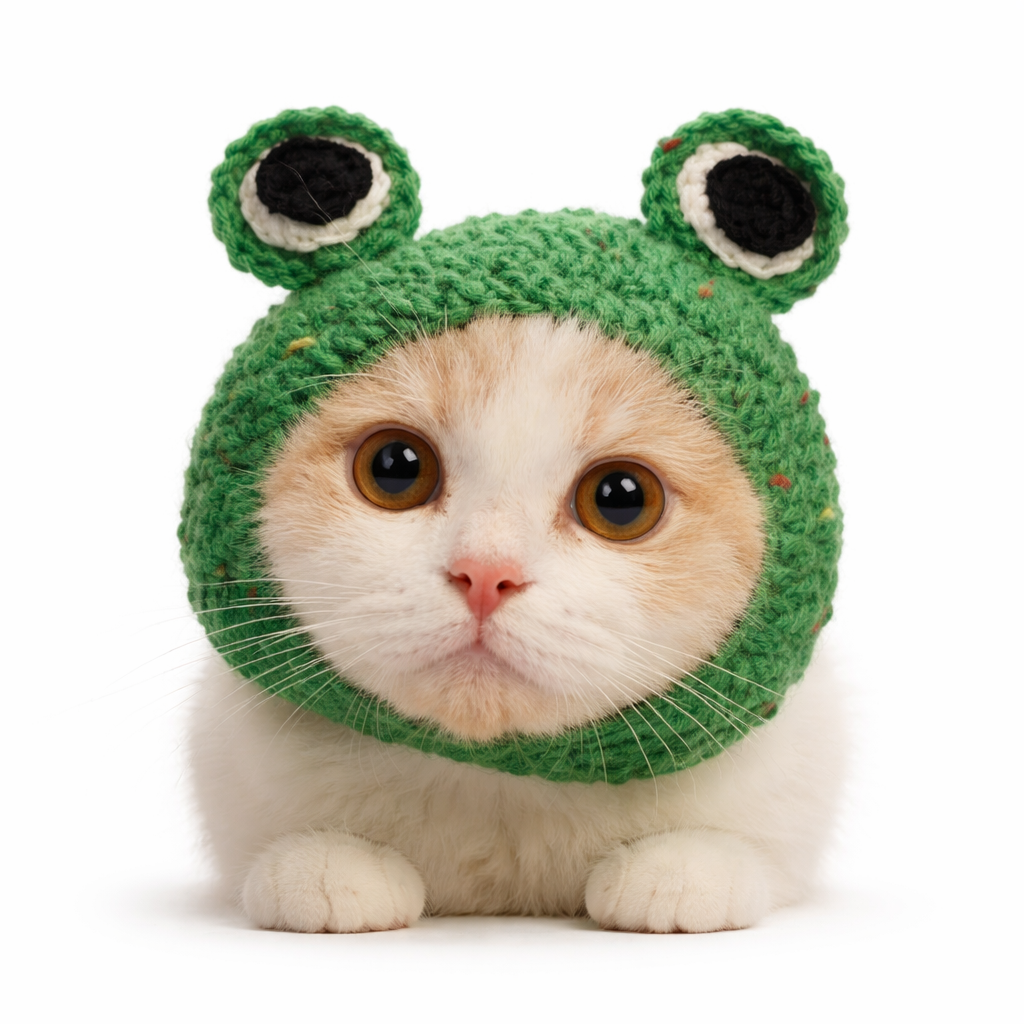 Cat Froggie Hat