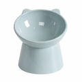 Gray Elevated Cat Bowl